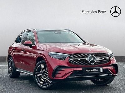 Used Mercedes GLC300 AMG Line Premium 2025 Red Estate