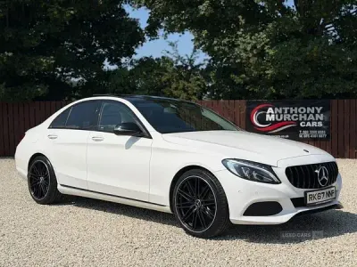 Used Mercedes C220 Premium 170 HP (125 kW) 2017 White Sedan