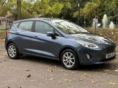Blue Used 2018 Ford Fiesta Zetec Hatchback | £6,495 (Fair price)