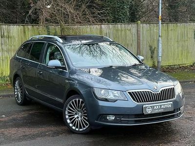 Grey Used 2015 Skoda Superb Estate | £9,000 (Fair price)