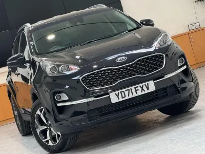 Used Kia Sportage 130 HP (95 kW) 2021 Black SUV