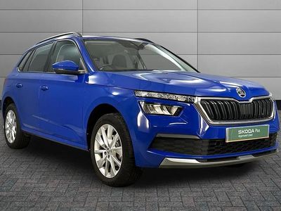 Used Skoda Kamiq SE 94 HP (69 kW) 2022 Energy blue SUV