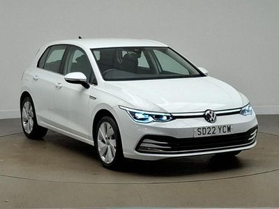 Używany VW Golf VIII Style 130 KM (95 kW) 2022 Biały Hatchback