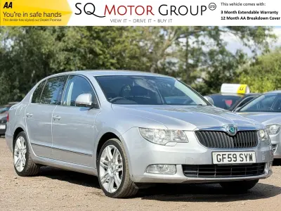 Used Skoda Superb Elegance 170 HP (125 kW) 2009 Silver Hatchback