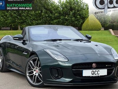Used Jaguar F-Type R-Dynamic 381 HP (280 kW) 2019 Green Cabriolet