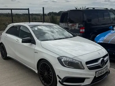Used Mercedes A45 AMG AMG 360 HP (264 kW) 2014 White Hatchback