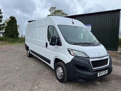 Begagnad Peugeot Boxer 140 HK (102 kW) 2021 Vit Van