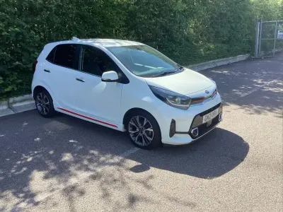 Used Kia Picanto GT-Line S 99 HP (72 kW) 2021 White Hatchback