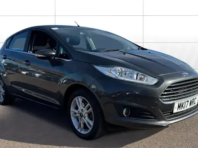 Used Ford Fiesta Zetec 101 HP (74 kW) 2017 Grey Hatchback