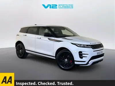 Used Land Rover Range Rover evoque R-Dynamic 204 HP (150 kW) 2022 White SUV