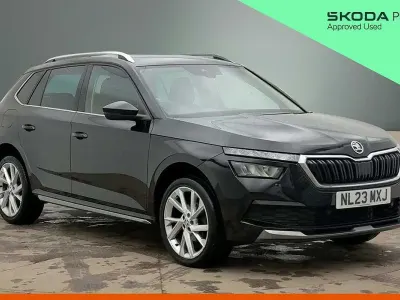 Gebraucht Skoda Kamiq SE L Executive 110 PS (80 kW) 2023 Schwarz SUV