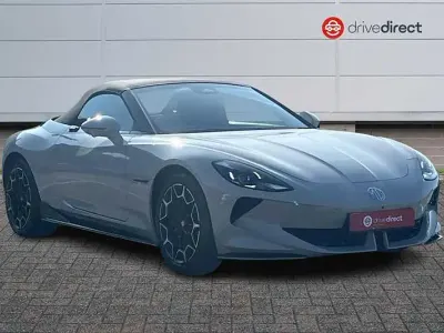 New MG Cyberster Trophy 250 kW (340 HP) 2026 White Cabriolet