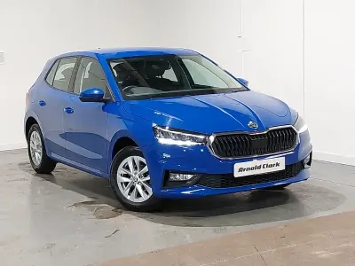 Used Skoda Fabia Comfort 80 HP (58 kW) 2022 Blue Hatchback
