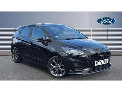 Second-hand Ford Fiesta ST-Line 125 CP (91 kW) 2023 Negru Hatchback