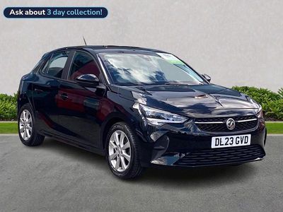 Used Vauxhall Corsa Design Edition 100 HP (73 kW) 2023 Black Hatchback