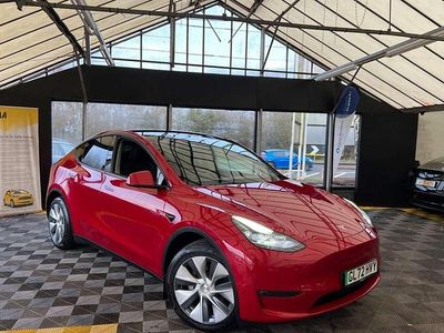 Red Used 2022 Tesla Model Y Long Range AWD SUV | £19,995 (Fair price)
