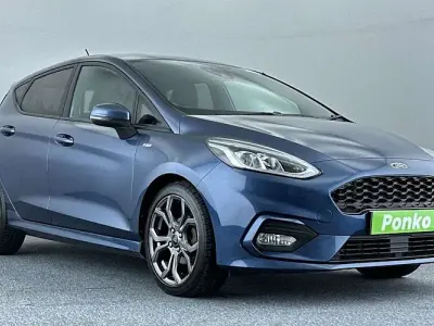 Used Ford Fiesta ST-Line 125 HP (91 kW) 2019 Blue Hatchback