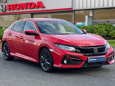 Used Honda Civic SR 126 HP (92 kW) 2022 Red Hatchback