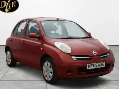 Used Nissan Micra SE 80 HP (58 kW) 2006 Red Hatchback
