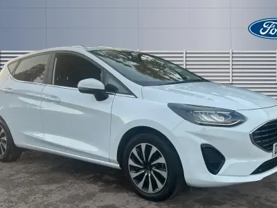 Used Ford Fiesta Titanium 101 HP (74 kW) 2023 White Hatchback