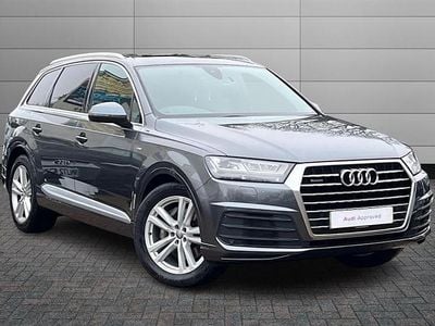 Grey Used 2019 Audi Q7 S-Line SUV | £32,295 (Good price)