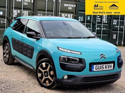 Used Citroën C4 Cactus Flair 110 HP (80 kW) 2015 Blue Hatchback