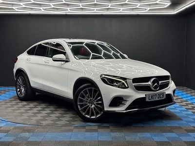 Used Mercedes GLC220 AMG line 2017 White Coupe