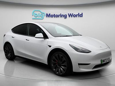 Begagnad Tesla Model Y Performance 392 kW (534 HK) 2022 Vit SUV