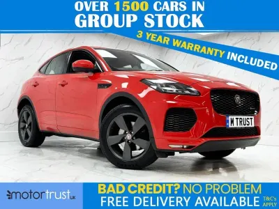 Used Jaguar E-Pace Chequered Flag 150 HP (110 kW) 2020 Red SUV