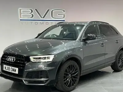 Używany Audi Q3 Black Edition 150 KM (110 kW) 2018 Szary SUV