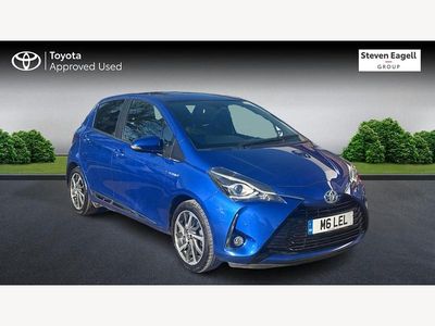 Used Toyota Yaris Hybrid 2017 Blue Hatchback