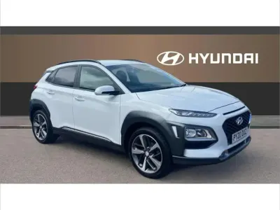 Used Hyundai Kona Premium 117 HP (86 kW) 2020 White SUV