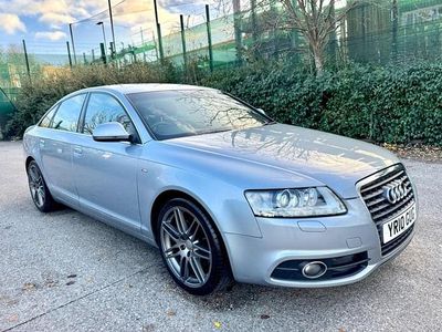 Silver Used 2010 Audi A6 S-Line Sedan | £4,189