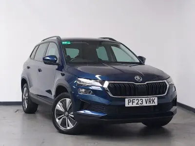 Used Skoda Karoq SE Drive 150 HP (110 kW) 2023 Blue SUV