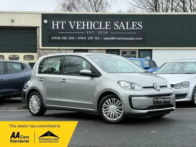 Używany VW up! move up! 60 KM (44 kW) 2017 Srebrny Hatchback