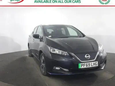 Used Nissan Leaf Tekna 160 kW (218 HP) 2020 Black Hatchback