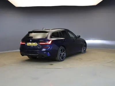 Used BMW 330e M Sport 292 HP (214 kW) 2022 Blue Estate