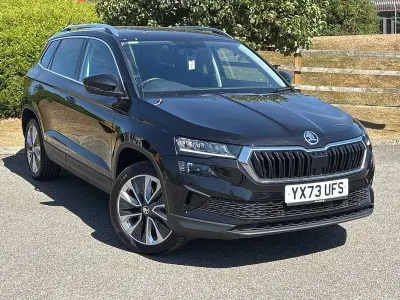 Used Skoda Karoq SE L 150 HP (110 kW) 2023 Black magic pearl effect SUV