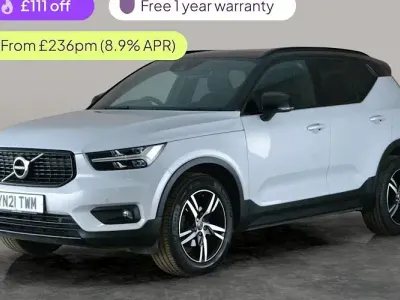 Used Volvo XC40 R-Design 163 HP (119 kW) 2021 Silver SUV