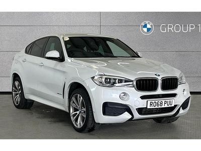 Used BMW X6 M Sport 258 HP (189 kW) 2018 White SUV
