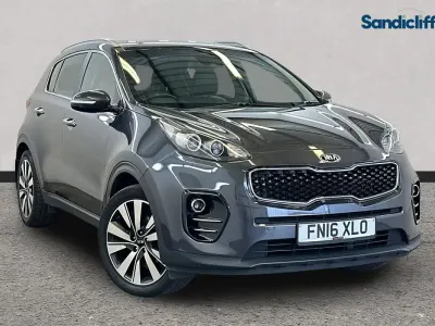 Begagnad Kia Sportage 114 HK (83 kW) 2016 Silver SUV