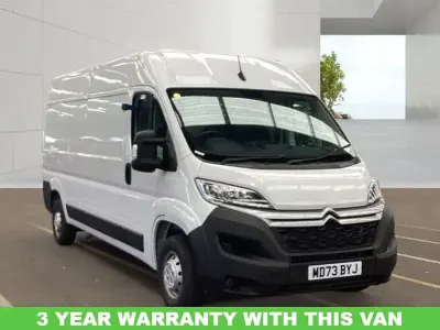 Used Citroën Relay 130 HP (95 kW) 2023 White Van