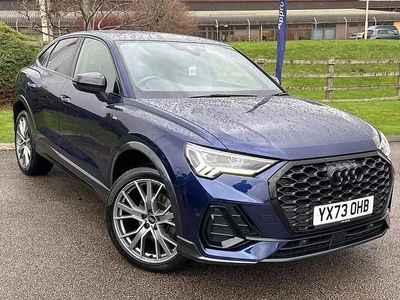Used Audi Q3 Black Edition 150 HP (110 kW) 2023 Blue SUV