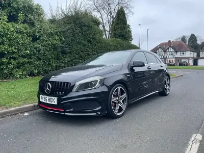 Used Mercedes A250 AMG 211 HP (155 kW) 2015 Black Hatchback