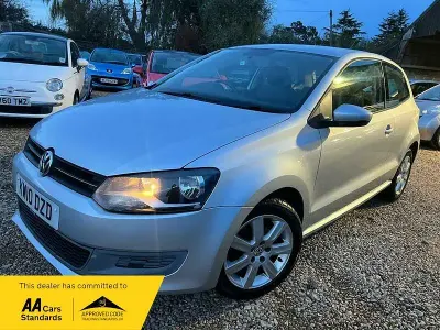 Used VW Polo SE 85 HP (62 kW) 2010 Silver Hatchback