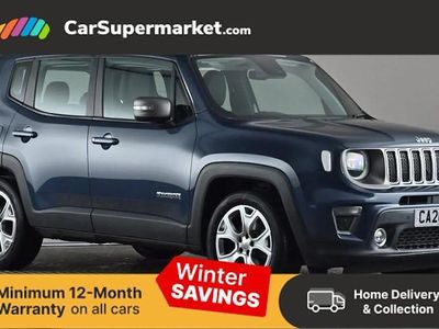 Blue Used 2020 Jeep Renegade Limited SUV | £14,697 (Fair price)