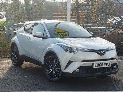 White Used 2018 Toyota C-HR SUV | £11,998 (Fair price)