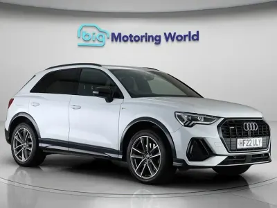 Second-hand Audi Q3 Black Edition 190 CP (139 kW) 2022 Alb SUV