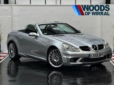 Used Mercedes SLK55 AMG AMG 360 HP (264 kW) 2005 Silver Cabriolet
