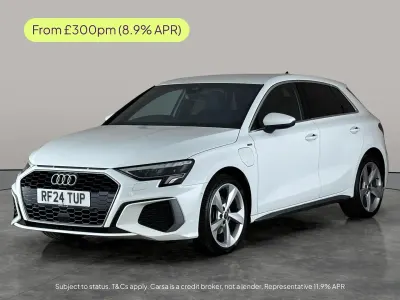 Used Audi A3 e-tron S-Line 2024 White Hatchback